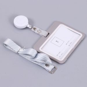 Cordón de Plástico Personalizado con Porta Identificación Vertical y Porta Tarjetas de Crédito, Estilo Moderno - Product Image 6