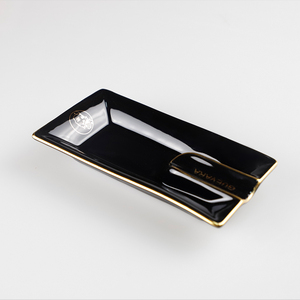 Cenicero de Cigarros de Cerámica de Lujo, Personalizado, Mini, Fácil de Limpiar, con Logotipo Personalizado, Cenicero Decorativo Negro para el Hogar o Bar - Product Image 5