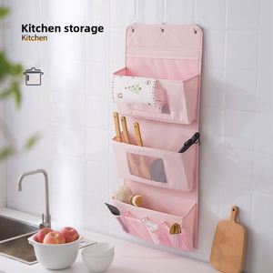 Sac de rangement suspendu pour dortoir, organisateur multi-niveaux et multi-usages, pour porte, salle de bain, mur, en PVC et polyester, pour armoire et chambre - Product Image 4