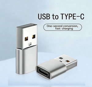 Adaptateur <span class=keywords><strong>USB</strong></span> 3.2 Gen 2 10 Gbit/s Type-C vers <span class=keywords><strong>USB</strong></span>-A en aluminium <span class=keywords><strong>pour</strong></span> vente en gros, convertisseur de données haute vitesse OEM <span class=keywords><strong>pour</strong></span> <span class=keywords><strong>MacBook</strong></span>, iPad, téléphone - Product Image 6