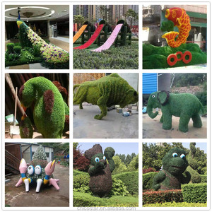 Letras <span class=keywords><strong>de</strong></span> Topiario <span class=keywords><strong>de</strong></span> Boj Artificial para Uso <span class=keywords><strong>en</strong></span> Exteriores, Decoración <span class=keywords><strong>de</strong></span> Proyectos <span class=keywords><strong>de</strong></span> Paisajismo, Árboles Verdes <span class=keywords><strong>de</strong></span> Tela - Product Image 4