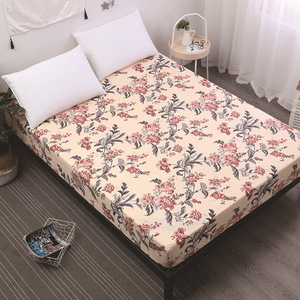 Sábana Ajustable 100% Poliéster, <span class=keywords><strong>Cubre</strong></span> Colchón <span class=keywords><strong>con</strong></span> Elástico en las Cuatro Esquinas - Product Image 1