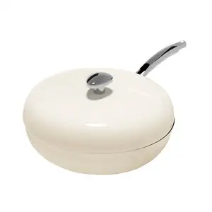 Nouveauté en stock Batterie de cuisine en fonte d'aluminium Poêle et poêles en aluminium Poêle à frire antiadhésive Casserole