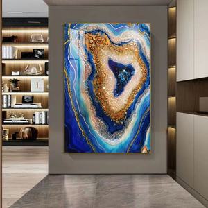 Décoration murale islamique personnalisée, impression HD, ambiance haut de gamme, décoration d'entrée, art mural, peinture en porcelaine cristalline, LED - Product Image 1