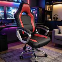 Chaise de jeu ergonomique haut de gamme pour joueur de jeux vidéo, avec accoudoirs à bielles, personnalisable, pour la course et l'ordinateur, vente en gros, économique