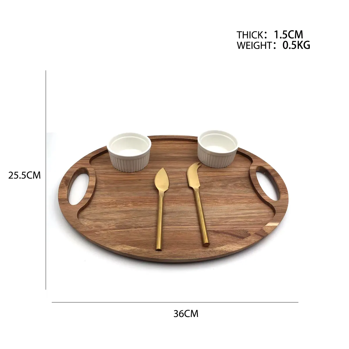 Platos de postre de Sushi de madera Natural personalizados, bandeja para servir comida, plato, taza de té y café, Vela decorativa, bandeja de baratija, plato de queso