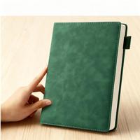 Carnets en cuir PU A5 prêts à l'emploi pour la vente en gros – Cahiers d'exercices professionnels, carnets de réunions concis, carnets épais et simples pour le bureau