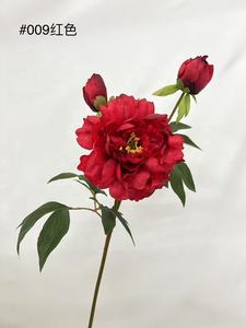 Vente en gros bouquet de fleurs de mariée <span class=keywords><strong>buisson</strong></span> de pivoines en soie pour la décoration de mariage - Product Image 6