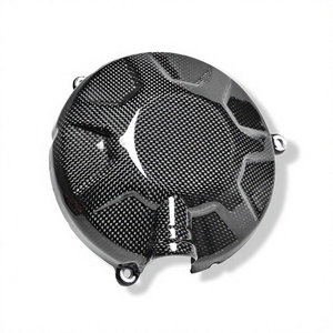 Cubierta de Embrague de Fibra de Carbono para MV Agusta Brutale 675 800 2012-2015 Rivale 800 2013-2017, Lado Derecho, Color Negro, Carcasa del Motor de Motocicleta - Product Image 1