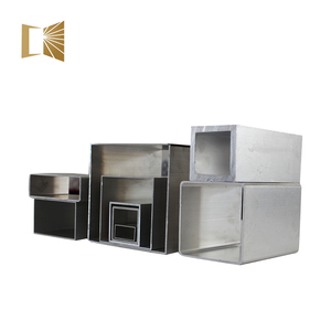 Tubo Cuadrado <span class=keywords><strong>de</strong></span> <span class=keywords><strong>Aluminio</strong></span> Extruido 6063, Tubo Rectangular Hueco Personalizado para Sistema <span class=keywords><strong>de</strong></span> Barandillas, Precio al por Mayor - Product Image 4