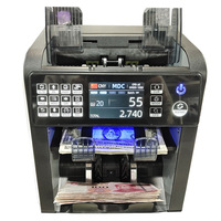 Compteur de billets multi-devises 950 avec lumière violette, détecteur de billets pour la maison et le commerce, compteur de dollars - Version anglaise spéciale