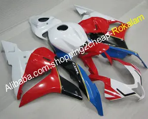 CBR600 RR جزء دراجة نارية لهوندا CBR600RR F5 2009 2010 2011 2012 أحمر أبيض أسود أزرق هيكل السيارة ما بعد البيع كيت هدية