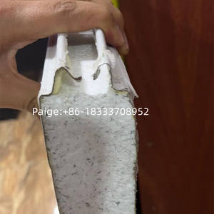 Zロック<span class=keywords><strong>S</strong></span>ロックサンドイッチパネル断熱ボードepsサンドイッチパネルプレス生産ライン - Product Image 2