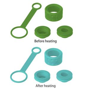 Los accesorios de silicona que cambian de color instantáneamente se adaptan a las siliconas de color que cambian de calor 3D de cámara <span class=keywords><strong>Puffco</strong></span> Peak Pro - Product Image 3