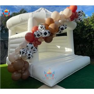 Vente chaude Château gonflable de <span class=keywords><strong>mariage</strong></span> blanc personnalisable commercial Château gonflable pour sauter Château gonflable à <span class=keywords><strong>louer</strong></span> ou à vendre - Product Image 4