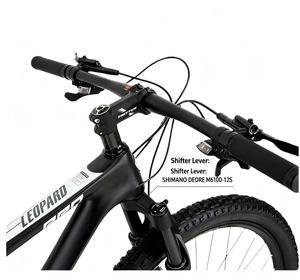 จักรยานเสือภูเขาขายดีรุ่น LEOPARDpro <span class=keywords><strong>Carbon</strong></span> 12 สปีด โช้คอากาศแบบรีโมท ระบบเบรกไฮดรอลิก TEKTRO สำหรับครอสคันทรี ขายส่ง - Product Image 4