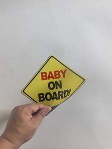 Etiqueta engomada del coche del parachoques magnético personalizado del bebé <span class=keywords><strong>a</strong></span> <span class=keywords><strong>bordo</strong></span> del coche - Product Image 6