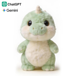 ของเล่นมังกร AI อัจฉริยะ - ตุ๊กตาพูดคุยได้พร้อม ChatGPT Gemini หุ่นยนต์สอนภาษาและเล่านิทานสำหรับเด็ก - Product Image 1