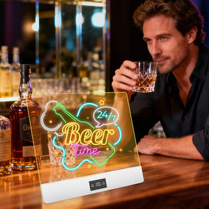 Lavagna Luminosa Ricaricabile in Acrilico <span class=keywords><strong>per</strong></span> Scrivere e Disegnare, Giocattolo <span class=keywords><strong>per</strong></span> <span class=keywords><strong>Bambini</strong></span> - Product Image 4