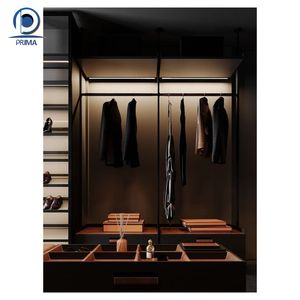 Porte <span class=keywords><strong>en</strong></span> verre avec cadre <span class=keywords><strong>en</strong></span> aluminium sur mesure, fabriquée <span class=keywords><strong>en</strong></span> Chine, moderne et haut de gamme, pour dressing intégré <span class=keywords><strong>en</strong></span> métal pour villa - Product Image 2