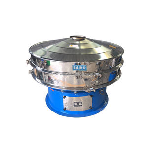 Tamis rotatif à tamis pour processus d'huile de palme en acier inoxydable, tamis vibrant rotatif à une couche - Product Image 6