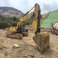 Excavatrice sur chenilles hydraulique Shantui SE390 d'occasion de qualité supérieure, 39 tonnes, capacité de godet de 1,9 m, moteur Weichai pour l'exploitation minière et la construction