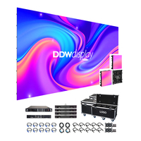 Écran LED mural extérieur/intérieur 7680 Hz 8K Full Color Never Black, barre suspendue, P2 2,6 mm, support truss, cabine DJ, écran LED, mur publicitaire