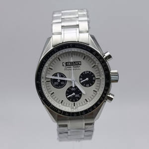 Reloj de Hombre SEILOCE de 40 mm con Caja de Acero Inoxidable, Calendario de Cuarzo, Movimiento VK63, Resistente al Agua, Estilo Sencillo - Product Image 2