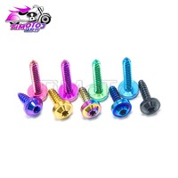Титановый мотоцикл Tmj M4/M5/M6 железные пластины зубья титанового сплава самонарезающие винты для мотоцикла и электромобиля