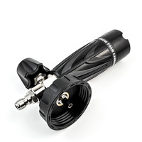 Canon à mousse pour nettoyeur haute pression OnniLuLu Ultra 1.0 avec adaptateur de raccord rapide 1/4 Lance à mousse Pulvérisateur