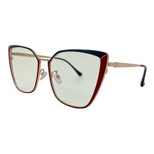 昊天メガネ メタルレトロファッションメガネ 卸売 保護カラースプライシングメガネ - Product Image 3