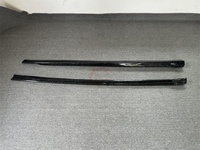 Kit de cuerpo de alerón lateral de falda lateral de fibra de carbono forjado estilo LD para actualización de BMW X6 G06