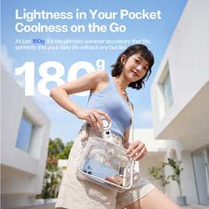 Ventilateur portable personnel 2026 avec brumisateur, rechargeable 2000 mAh, en plastique, pour intérieur/extérieur, humidificateur de bureau - Product Image 2