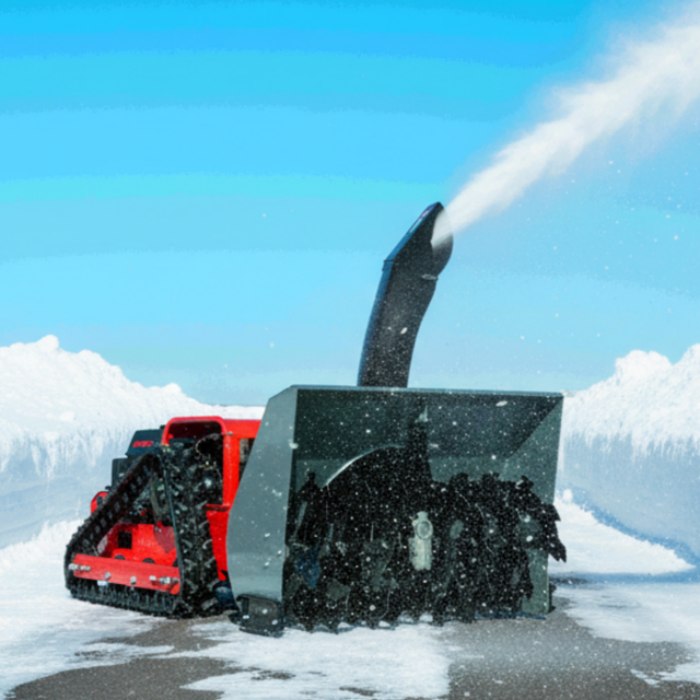 High Quality Garden Robot Snow Blower Plow Agricultural Remote Control Snow Blower Robot