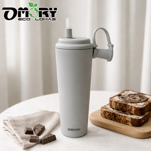 OMORY 304 Magnetic Frosted Insulation Cup 900ml Double Wall Vacuum <b>Flask</b> <b>Hot</b> and Cold Cup-Gray - Product Image 6