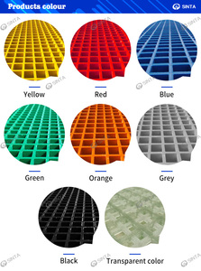 Grille composite en fibre de verre vinylester ignifuge VE <span class=keywords><strong>FR</strong></span> FRP moulée, granulée, 38x38 mm - Product Image 4