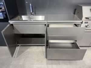 Cuisine extérieure modulaire de camping, barbecue au design durable, armoire de cuisine extérieure en acier inoxydable, vente en gros - Product Image 4