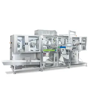 Goedkope Economische Machine Verpakking Wasmiddel Parfum Vloeibaar Wasmiddel Poeder Maken Machine Voor Vaatwasser Capsule