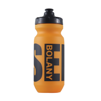 Bouteille d'eau potable à presser en plastique de 1000ml conçue sur mesure pour adultes pour le vélo, le camping et les sports.