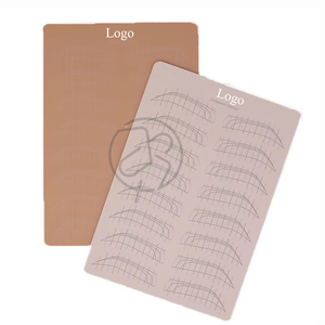 Piel de Silicona Blanca para Práctica de PMU con Logotipo Personalizado, Patrón de Trazos Finos, Almohadilla de Entrenamiento de Látex - Product Image 3