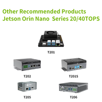 TWOWIN NVIDIA Jetson Orin Nano 4GB 34 atasan AI Kit pengembangan tertanam T201S