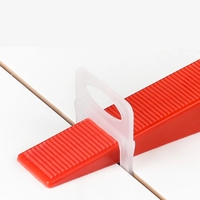 Niveleurs de carreaux de type supérieur Levtec, clips de nivellement pour carreaux de 1/8 po pour carreaux de 13-22 mm d'épaisseur