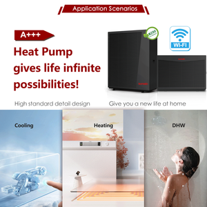 R290 겨울용 가정용 초에너지 절약형 모노블록 다기능 공원 히트펌프 히터 6KW - Product Image 3