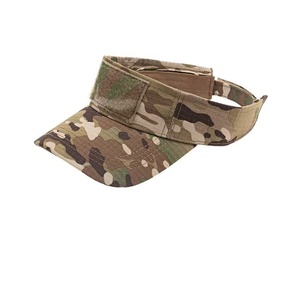 Chapeau de soleil d'été pour homme, casquette de cyclisme, visière, casquette de randonnée et chapeau ouvert camouflage pour l'extérieur, logo brodé personnalisable - Product Image 1