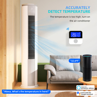 Capteur de thermomètre d'hygromètre WiFi extérieur de maison intelligente de Tuya avec la sonde imperméable externe pour des systèmes d'alarme de maison