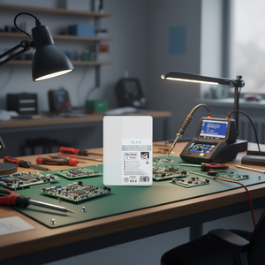 Lastra in vetro sintetico Iln 10x15 cm spessore 1,2 mm per custodie elettroniche - Product Image 2