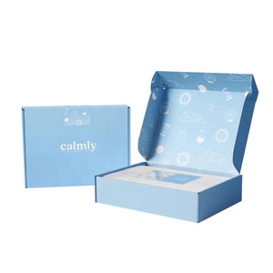 Eco Friendly custom Corrugated ecommerce carton Mailer boxes for shipping boxes Apparel Clothing cosmetics