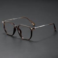 Monture de lunettes anti-lumière bleue de haute qualité, style rétro et professionnel, unisexe, tendance, qui affine le visage