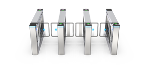 Barrière de contrôle d'accès pivotante anti-pincement infrarouge pour portails tourniquets à ailes du fabricant - Product Image 3