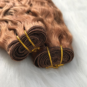Extensiones de Cabello Ruso en Trama, 100% Cabello Humano Natural, Doble Trama, Calidad Profesional de Salón, Sin Procesar - Product Image 2